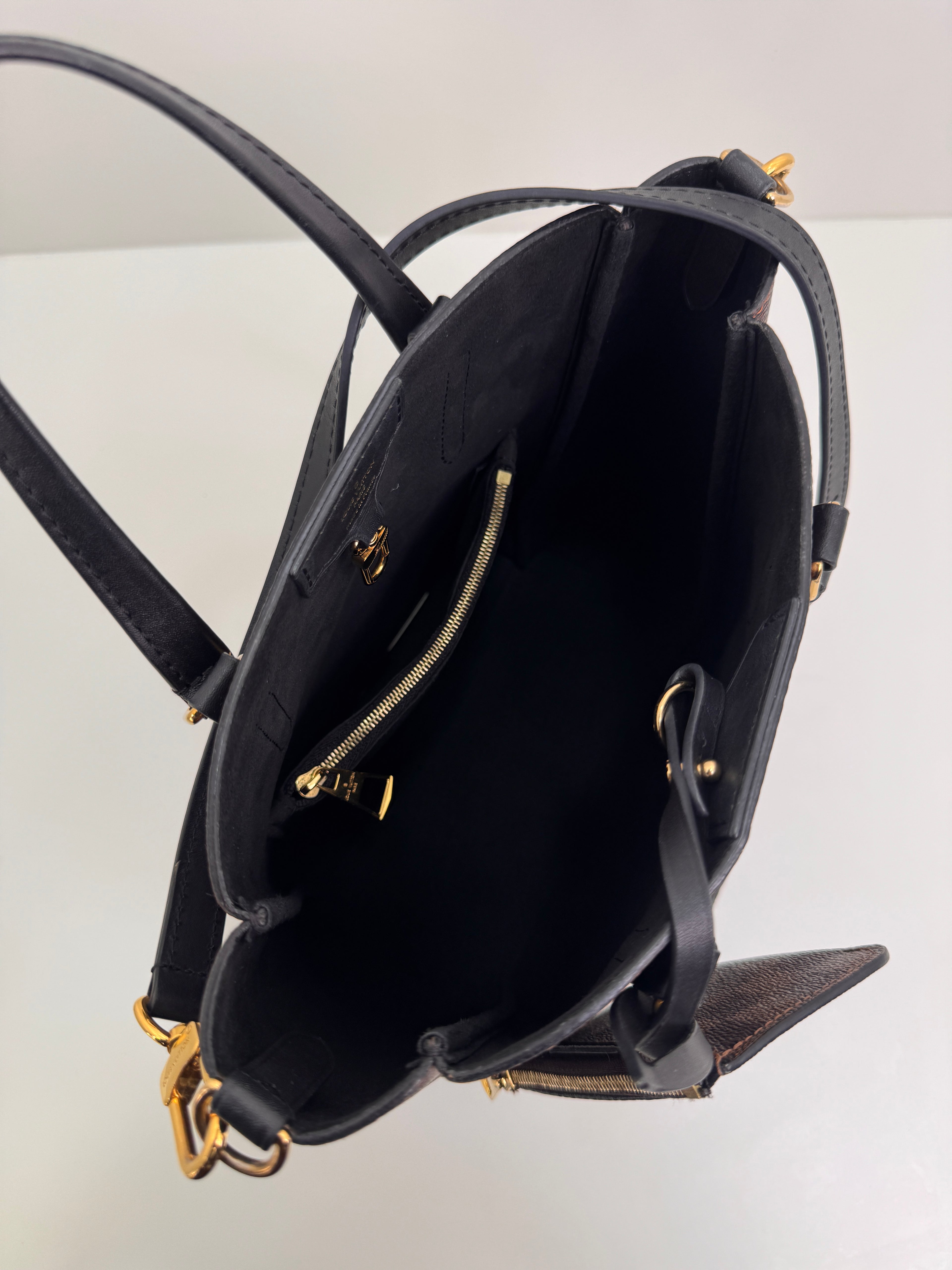 Louis Vuitton Pre-Owned 2021 Damier Ebene Belmont PM satchel