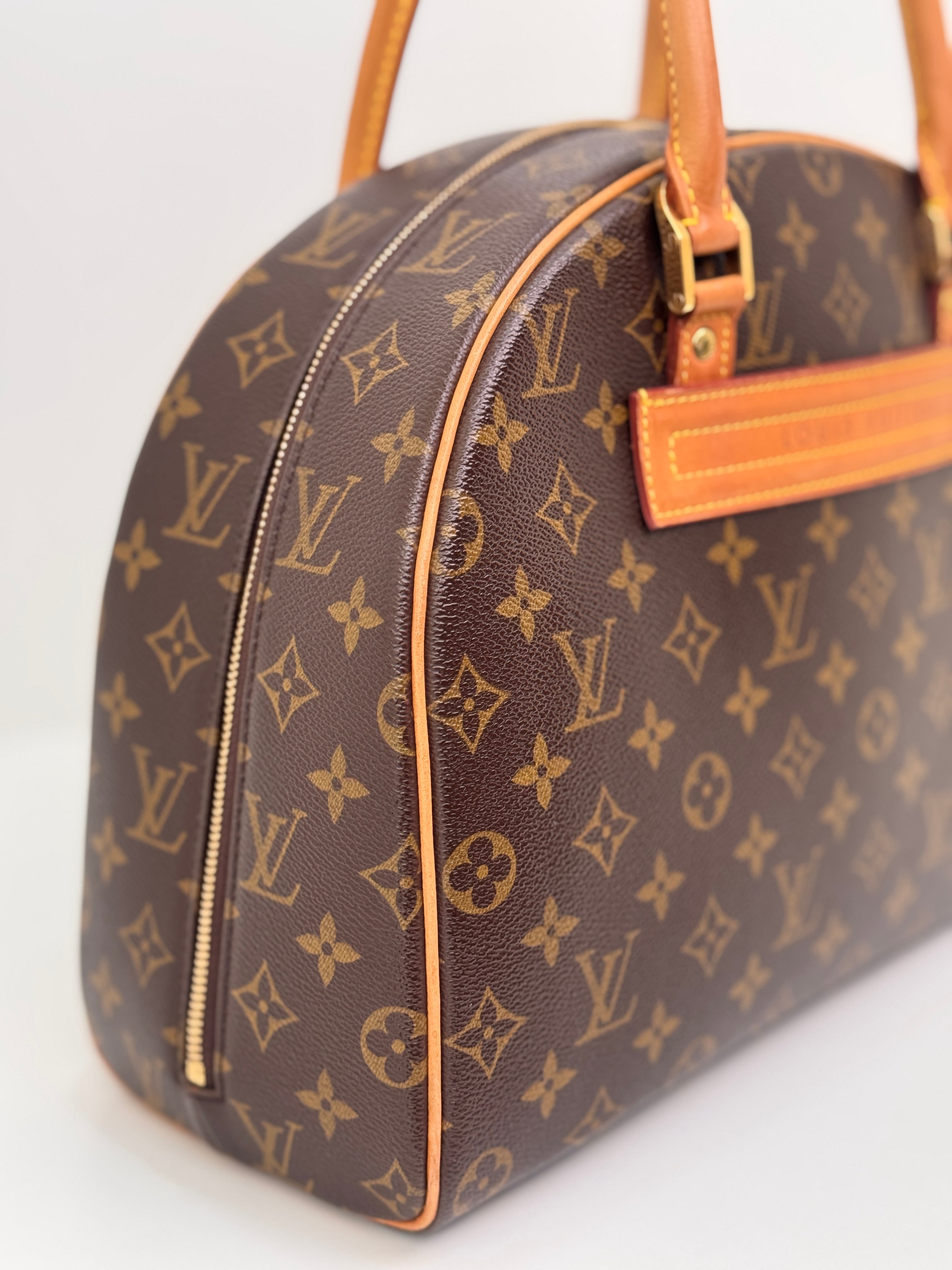 Louis Vuitton Nolita Handbag Brown Monogram
