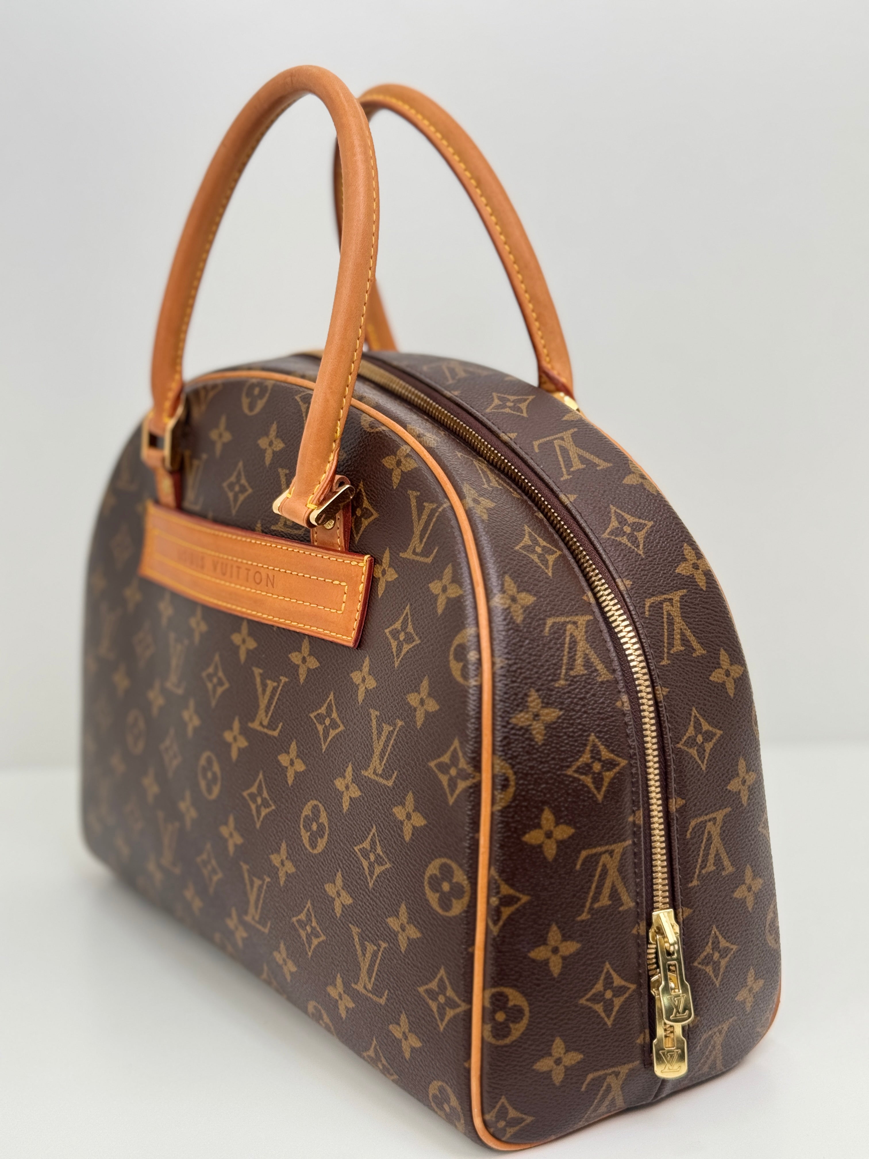 Louis Vuitton Nolita Handbag Brown Monogram