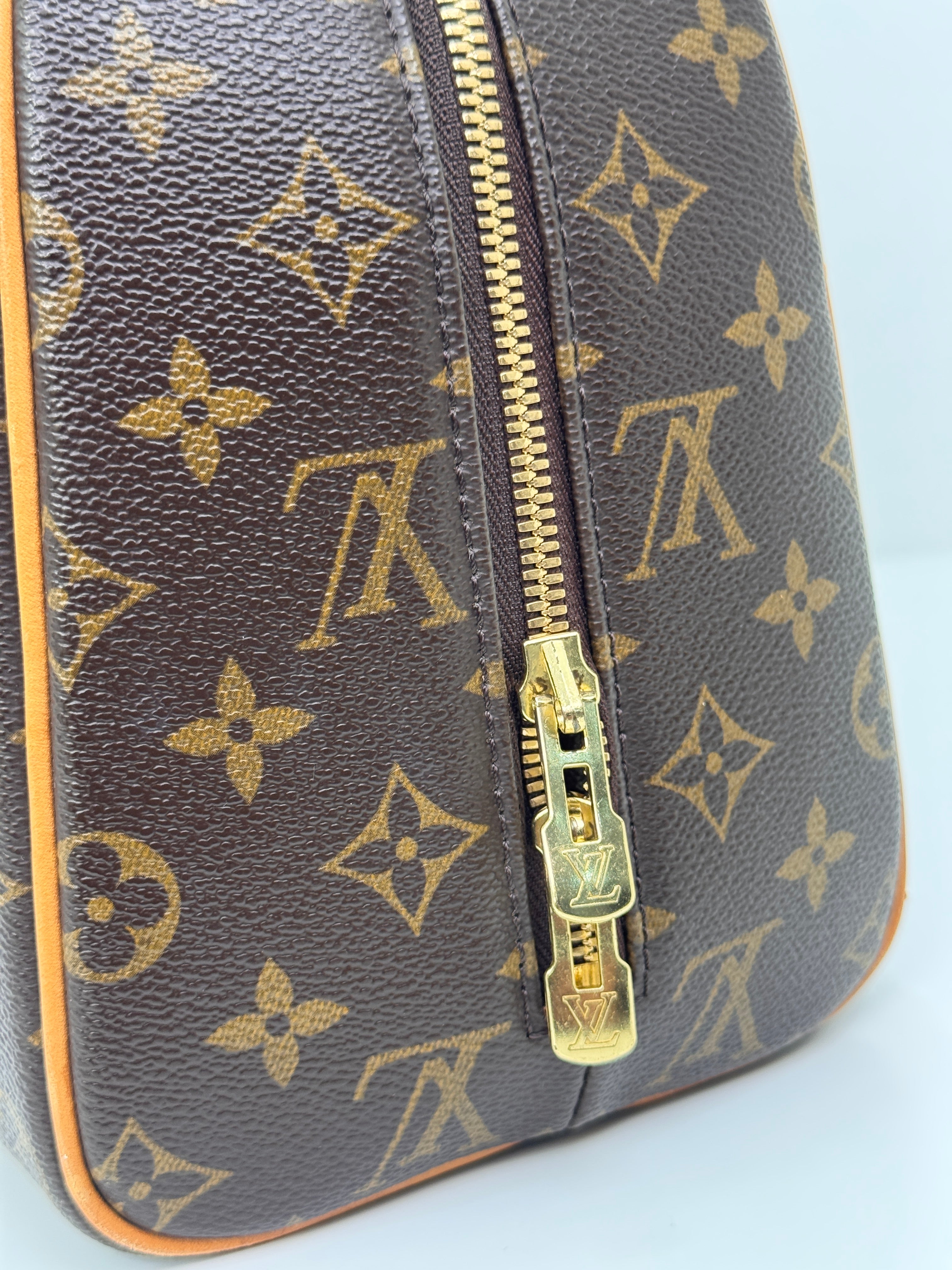 Louis Vuitton Nolita Handbag Brown Monogram
