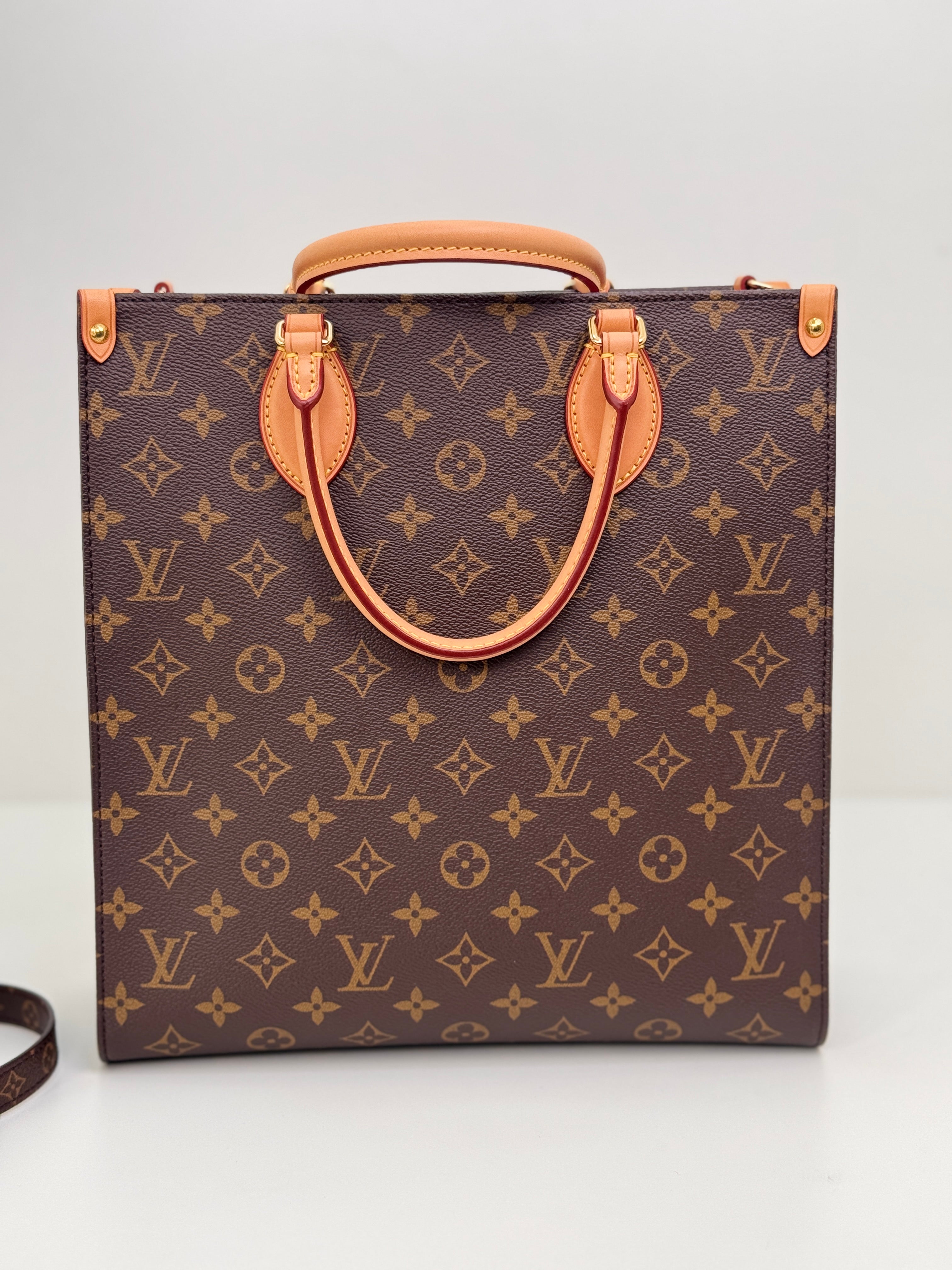 Louis Vuitton Monogram Sac Plat PM satchel