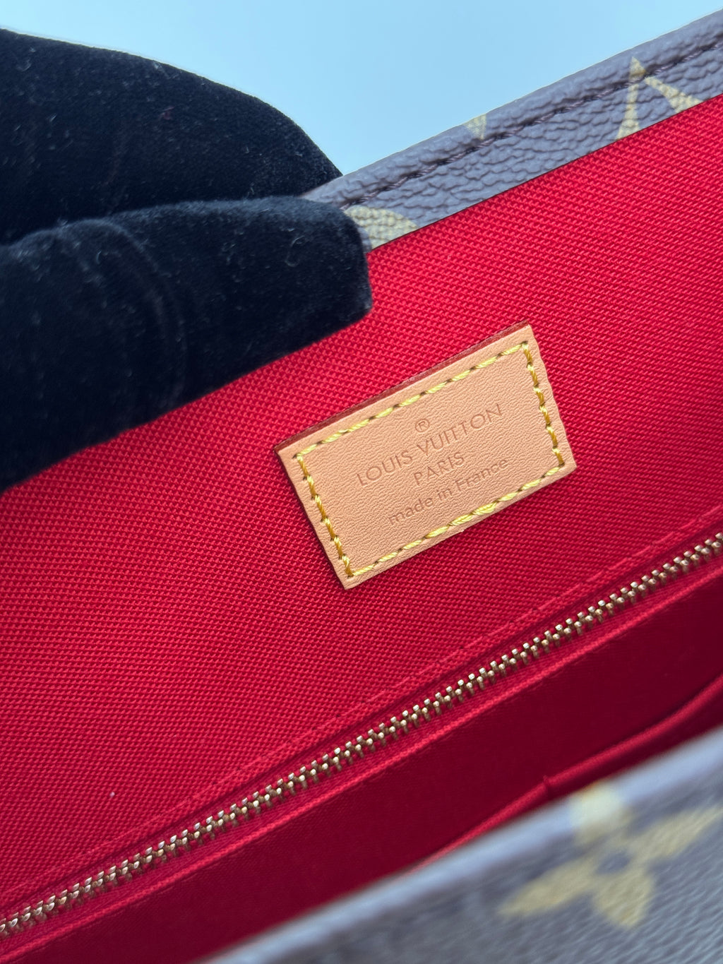 Louis Vuitton Monogram Sac Plat PM satchel