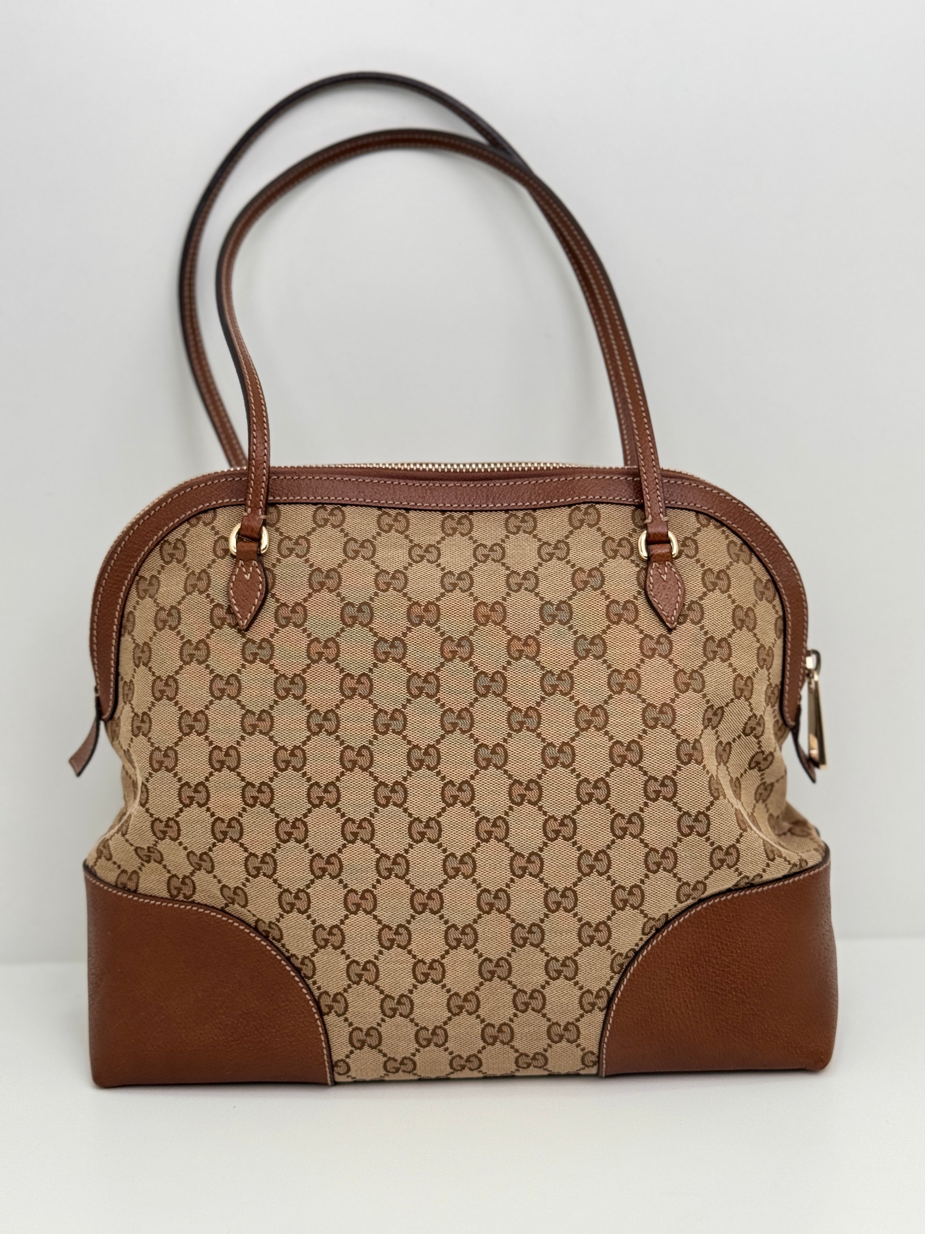 Gucci Bree Tote, GG Canvas