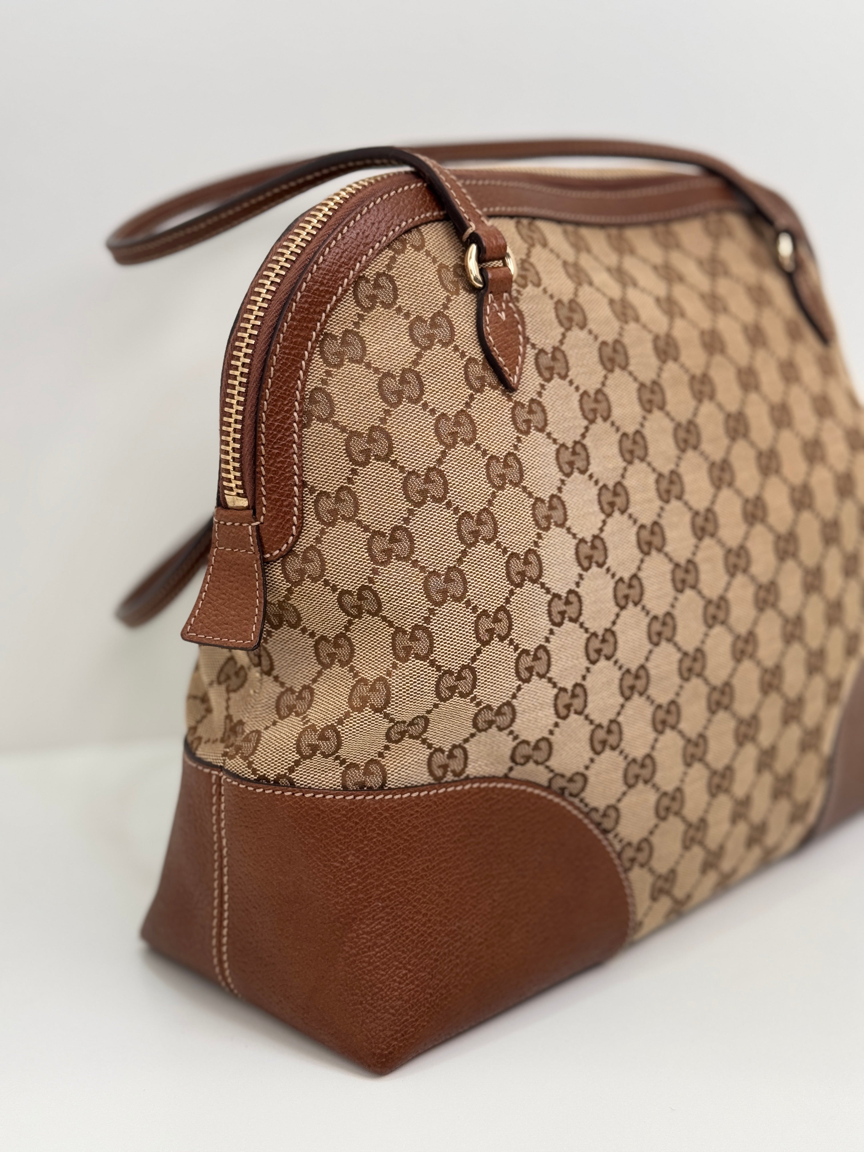 Gucci Bree Tote, GG Canvas