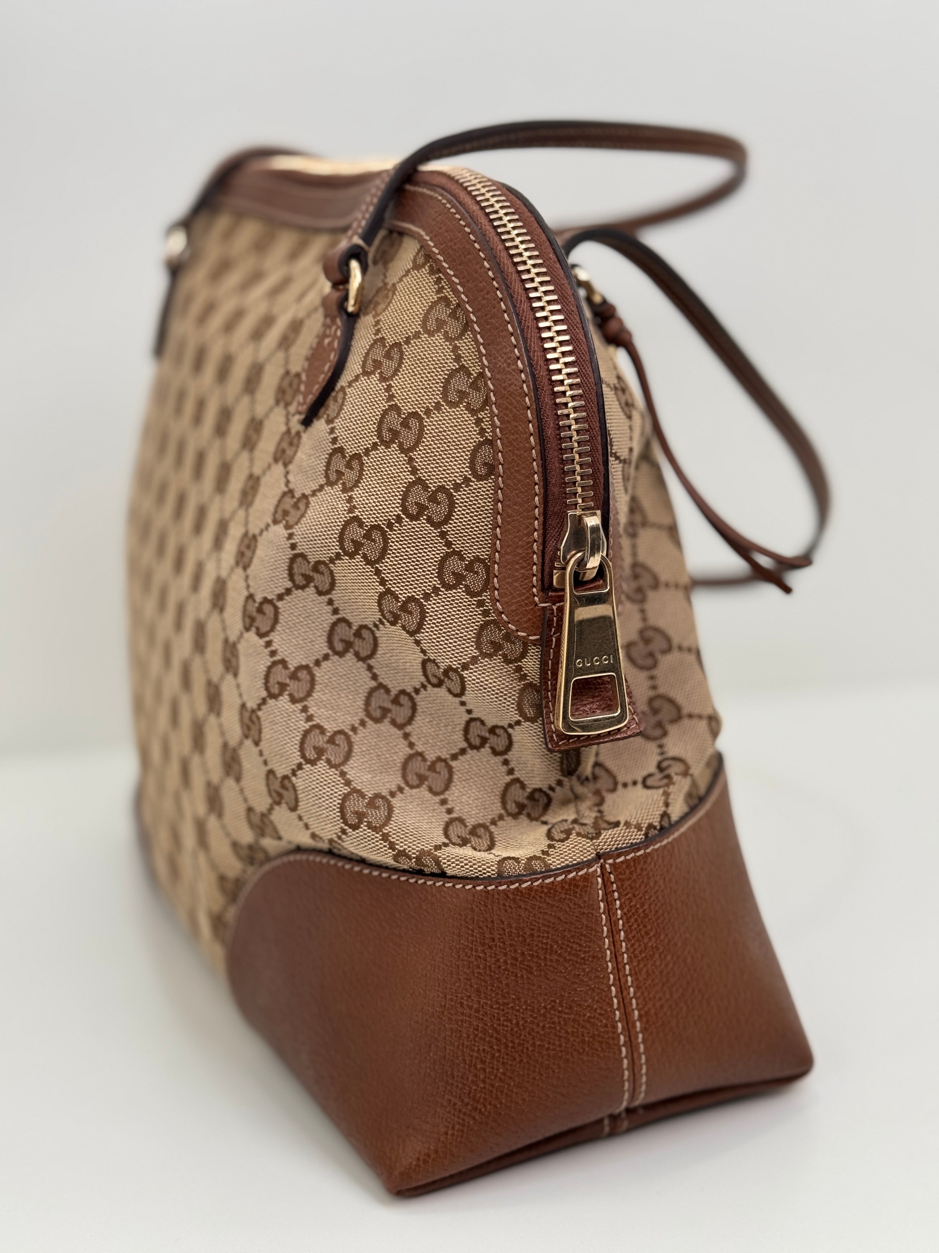 Gucci Bree Tote, GG Canvas