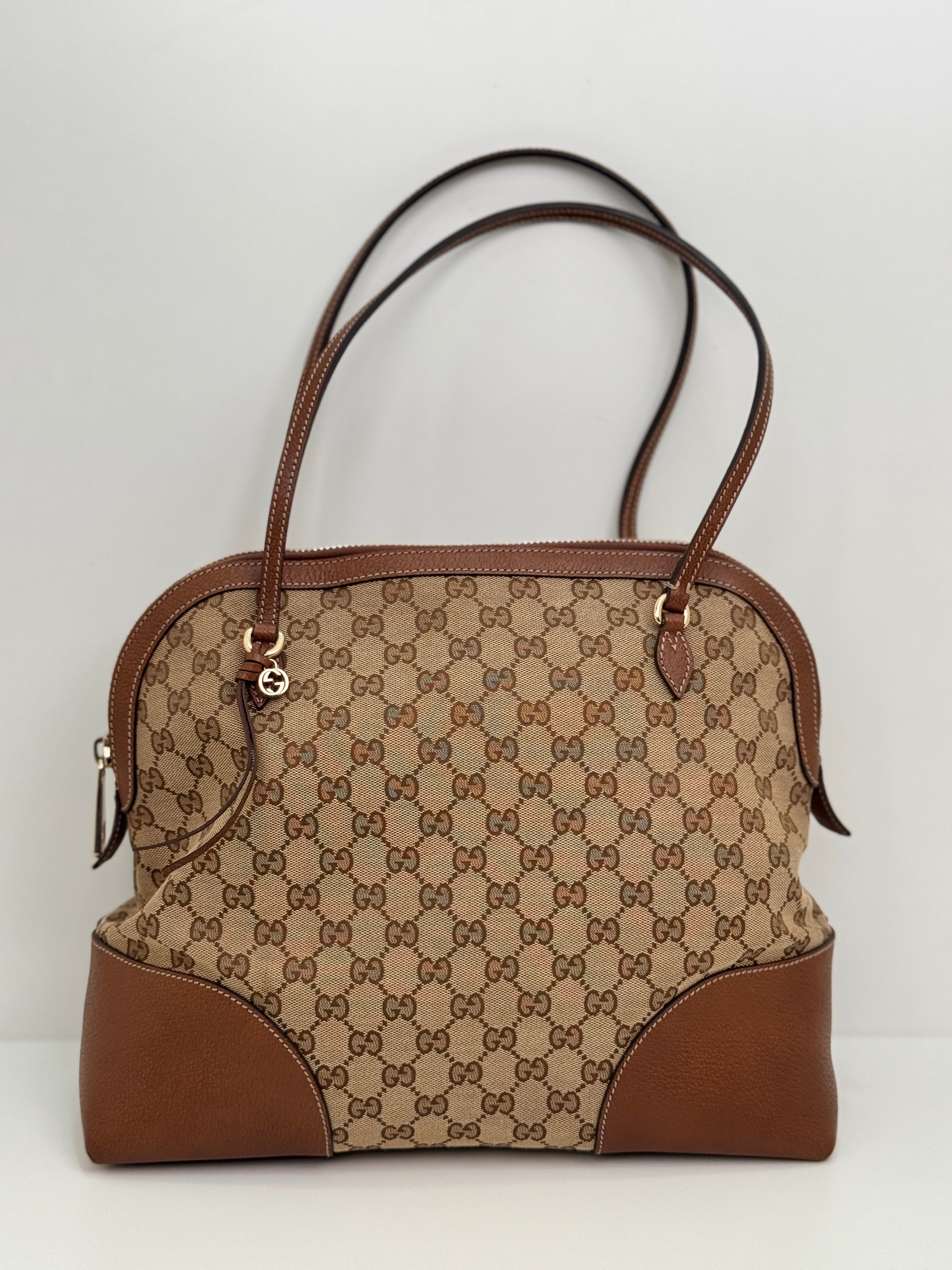 Gucci Bree Tote, GG Canvas