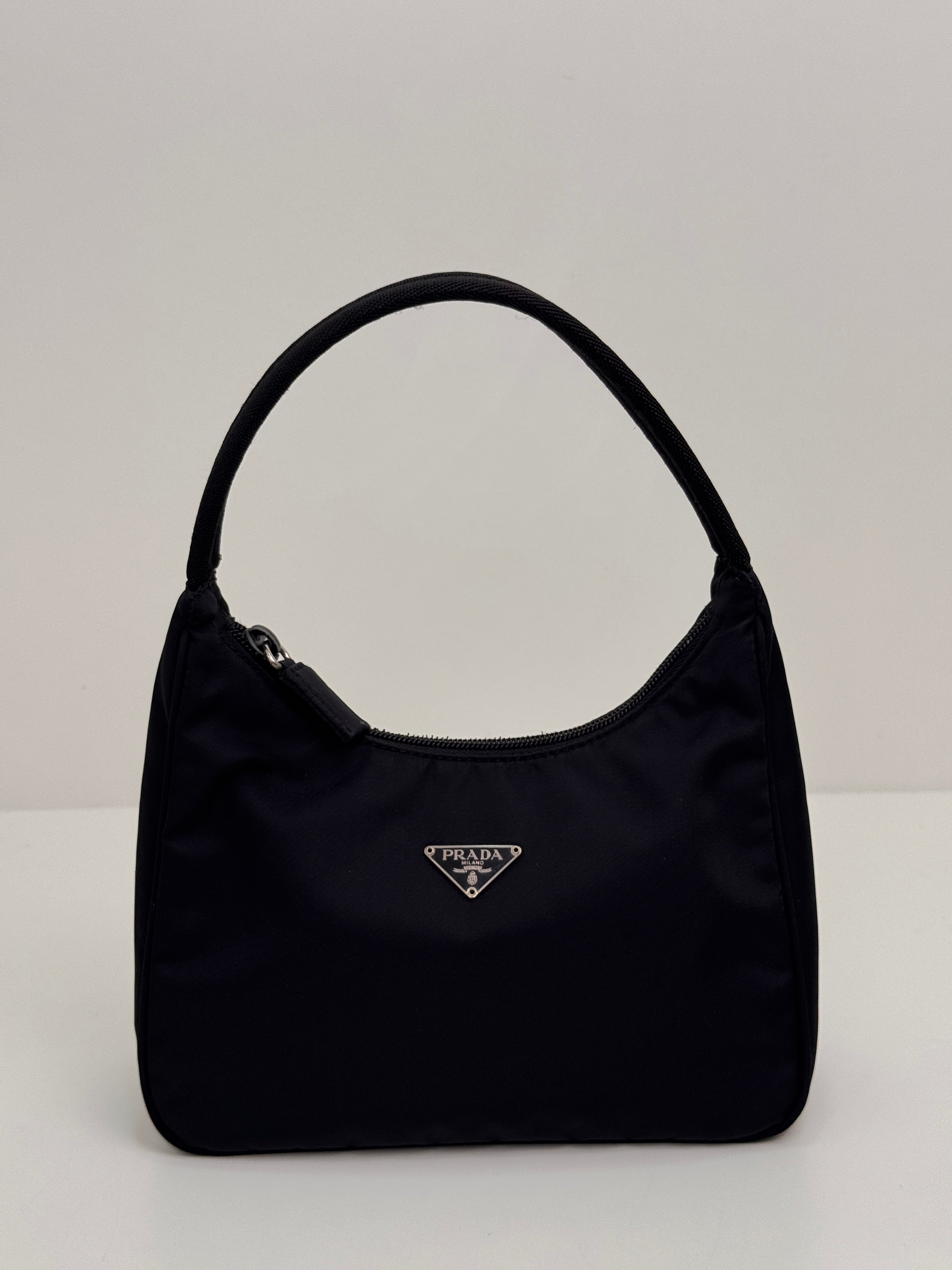 black Prada Re-Edition nylon shoulder bag