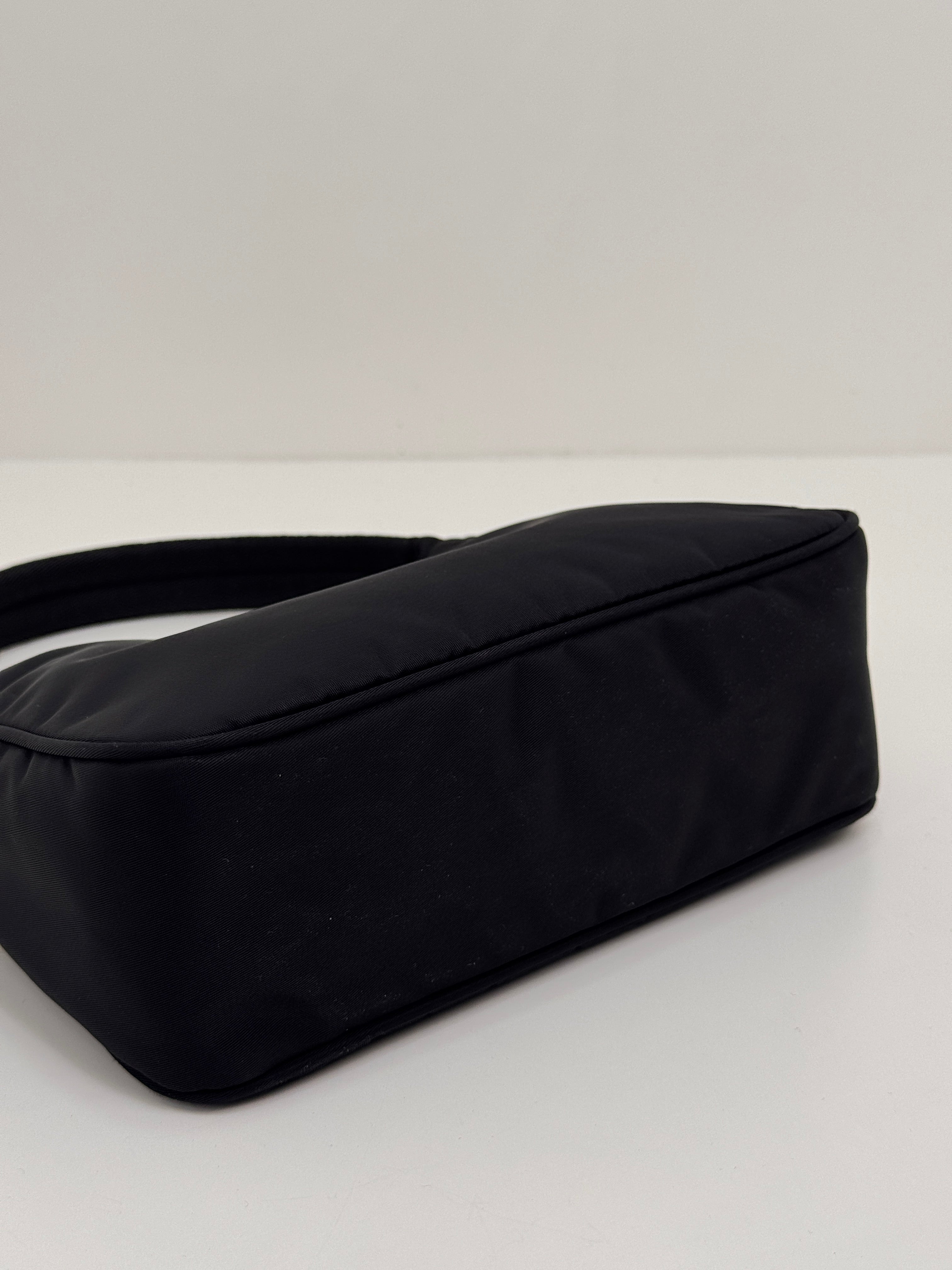 black Prada Re-Edition nylon shoulder bag