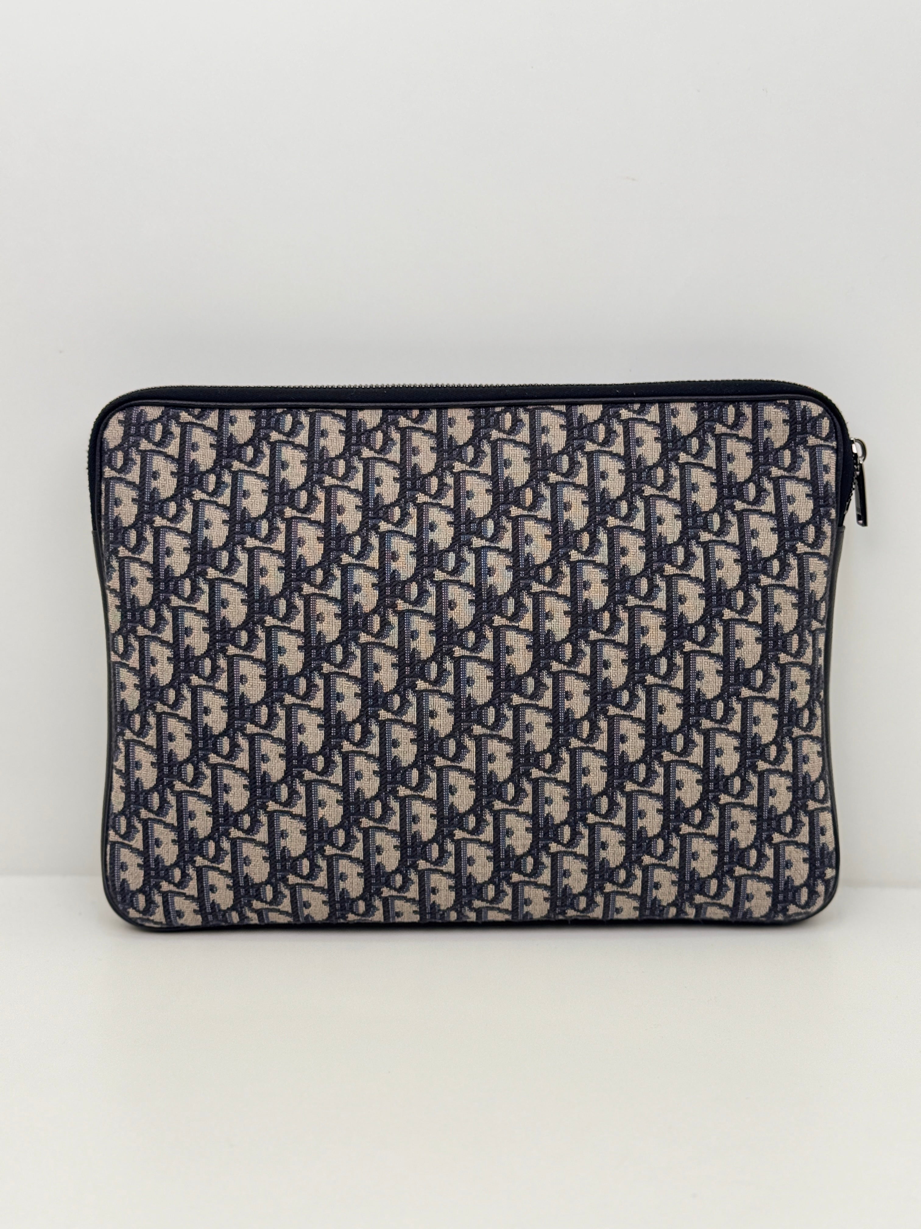 Dior Oblique Jacquard Laptop Case