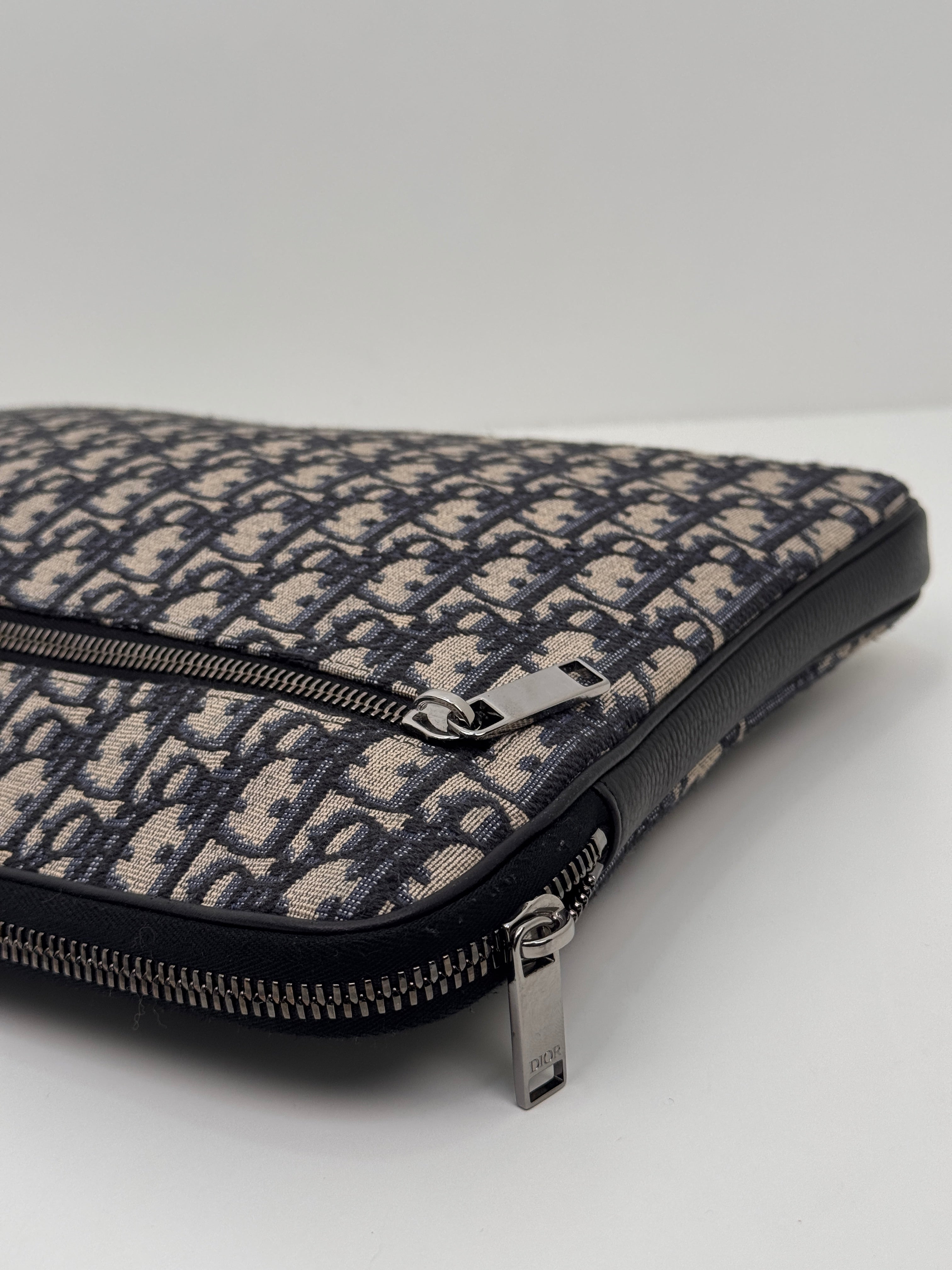 Dior Oblique Jacquard Laptop Case