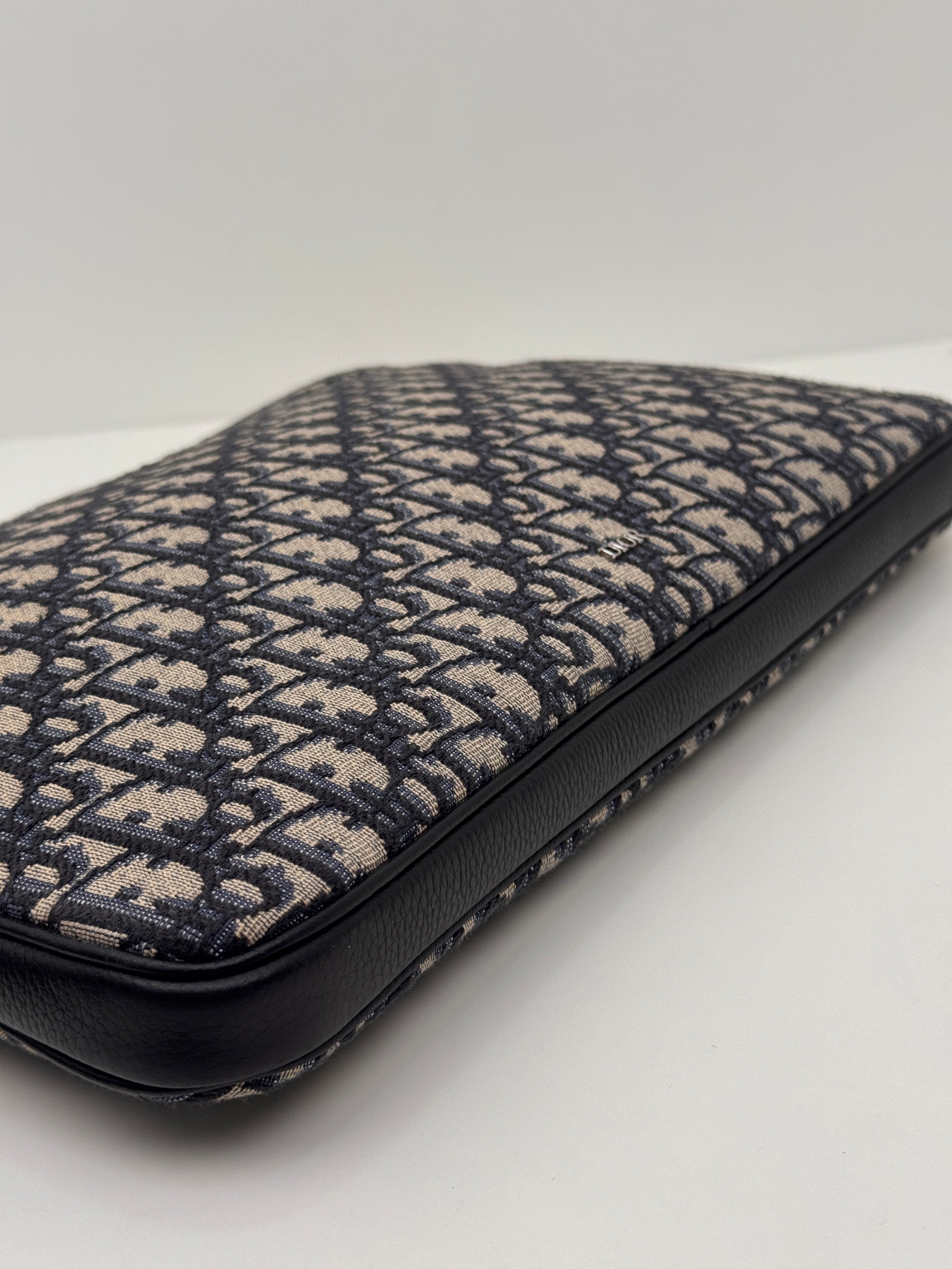 Dior Oblique Jacquard Laptop Case