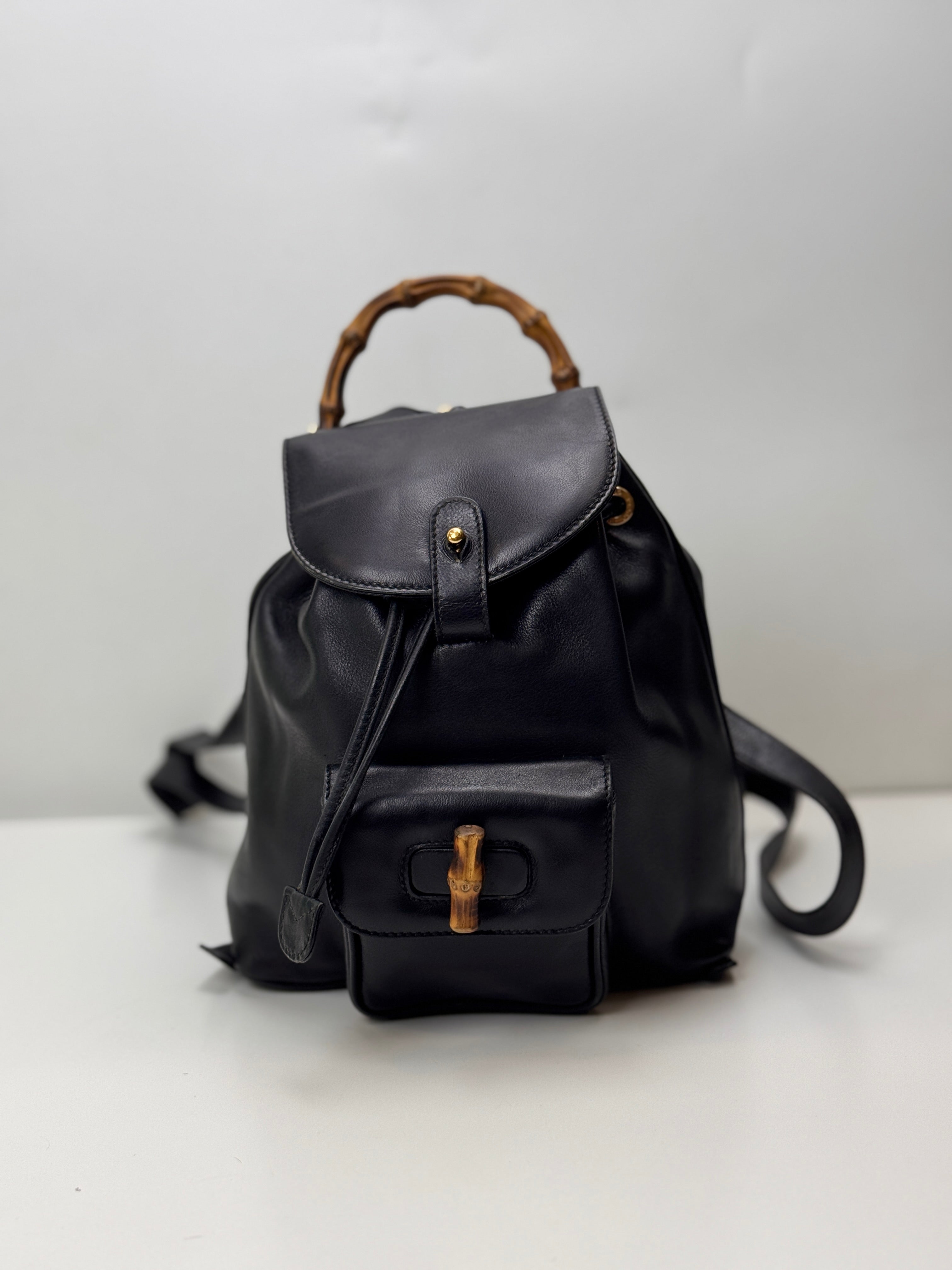 GUCCI MINI BAMBOO BACKPACK
