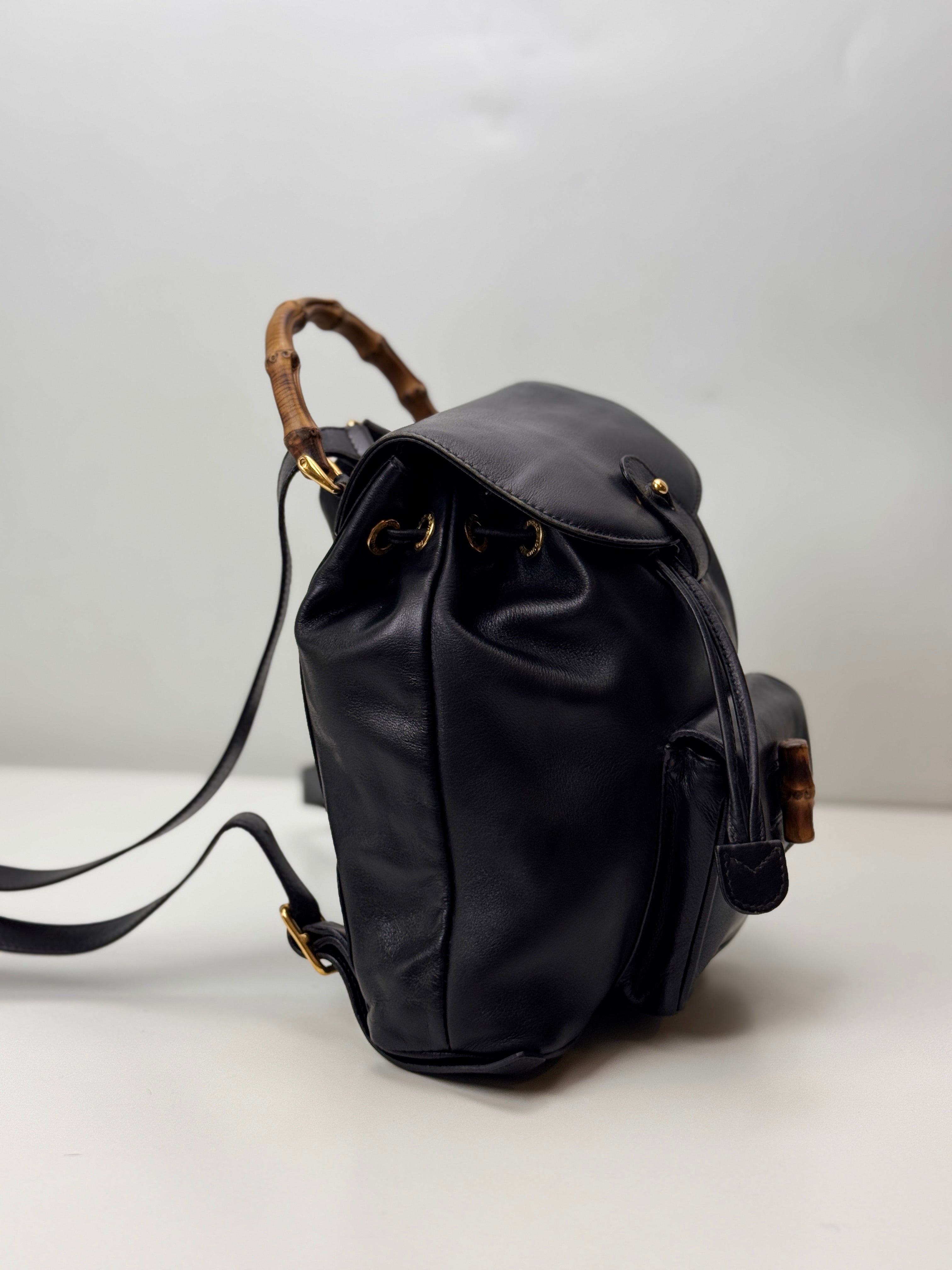 GUCCI MINI BAMBOO BACKPACK