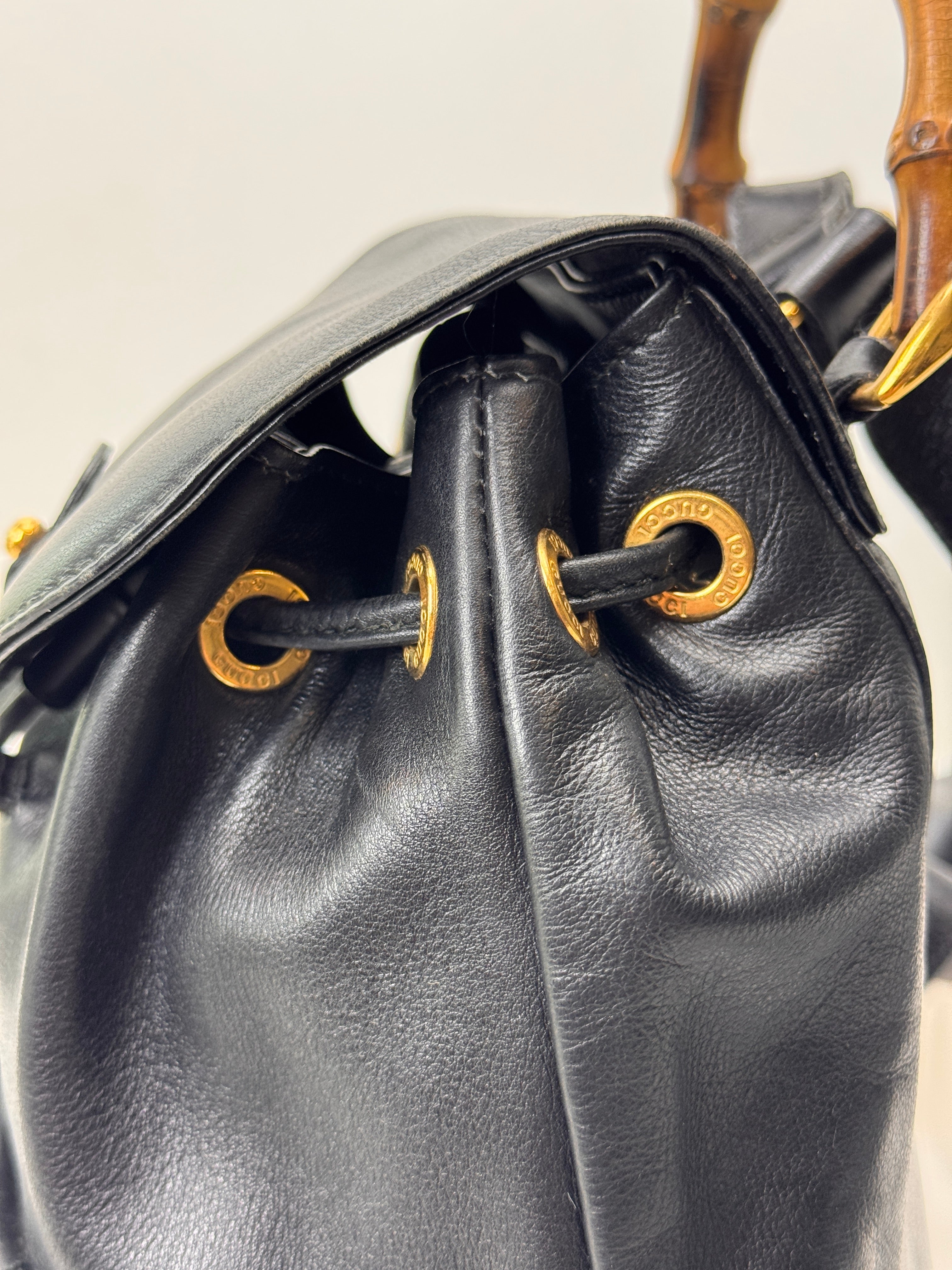 GUCCI MINI BAMBOO BACKPACK