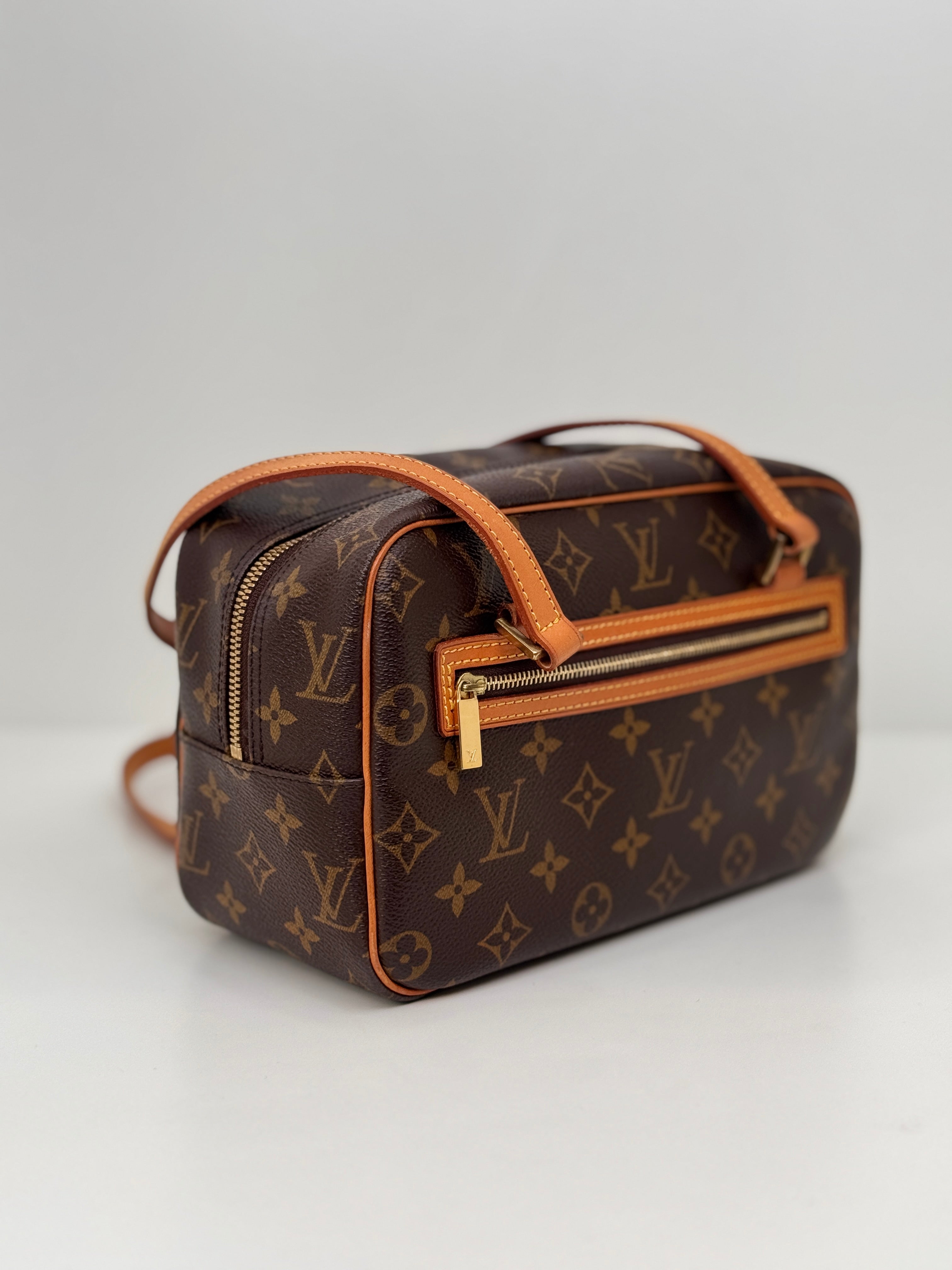 Louis Vuitton Nolita Handbag Brown Monogram