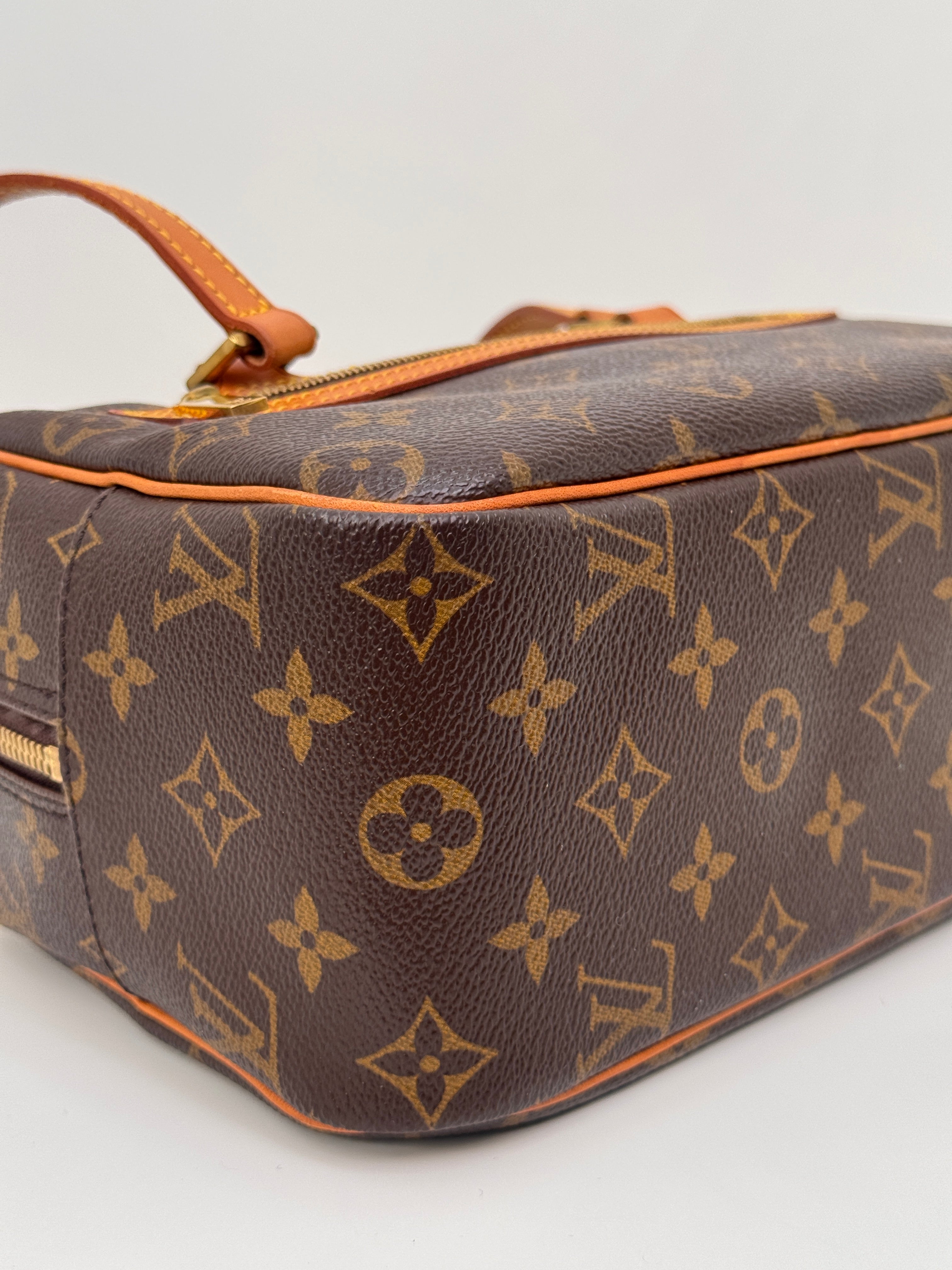Louis Vuitton Nolita Handbag Brown Monogram