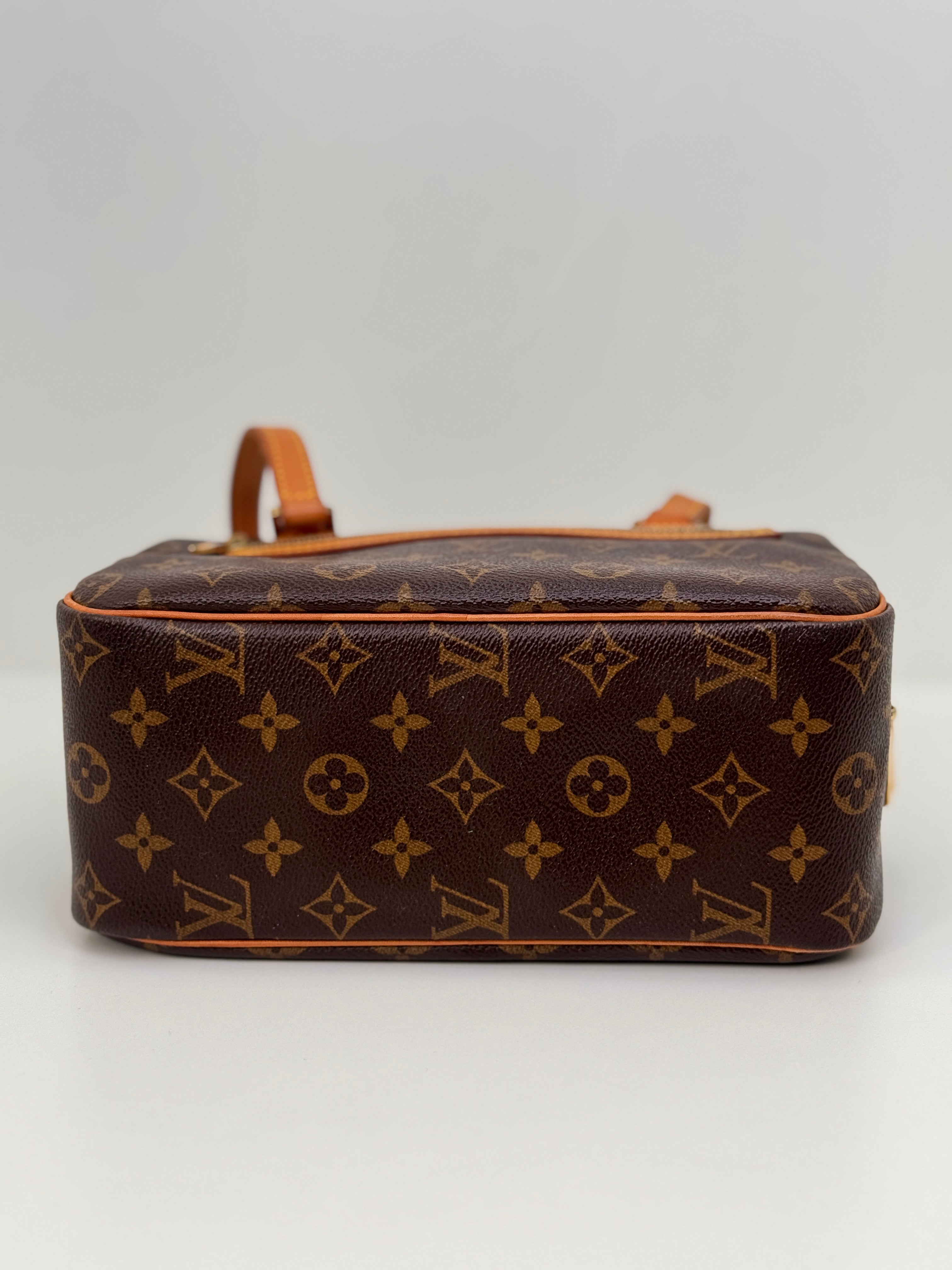 Louis Vuitton Nolita Handbag Brown Monogram